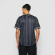 Karl Kani Ανδρικό κολεγιακό πουκάμισο Serif Pinstripe Baseball Shirt